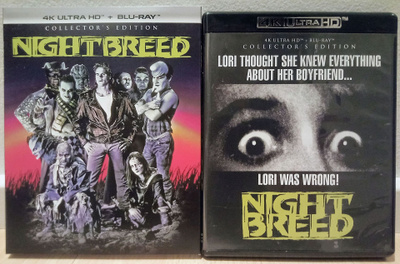 Nightbreed -Yön kansa (1990) 4-levyä slipcover