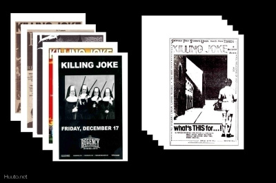 KILLING JOKE -- postikorttisetti   (Upea Lahja !!) #1
