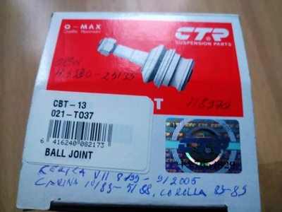 CTR Alapallonivel Toyota Celica ym. 021-TO37