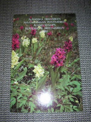 Ahvenanmaa Åland postimerkit vuosilajitelma 1989
