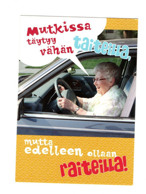 °°MUTKISSA TÄYTYY VÄHÄN...°° -KORTTI / (paletti)