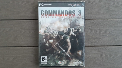 PC CD: Commandos 3 Destination Berlin peli (2003) UUSI