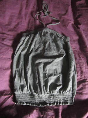 Toppi koko  XS / S halterneck vaaleanvihreä Vero Moda