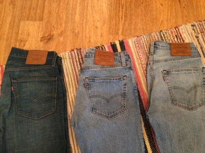 Levi’s 527 bootcut miesten farkkuja 3 kpl. W30 L30