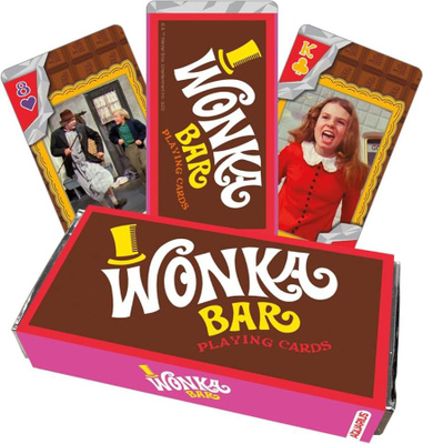 WILLY WONKA BAR PREMIUM PLAYING CARDS	(49 484)	pelikortit