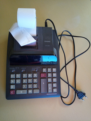 Casio DR-320B kuittilaskin / laskukone