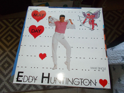 12" VINYYLI SINKKU EDDY HUNTINGTON ** MAY DAY **