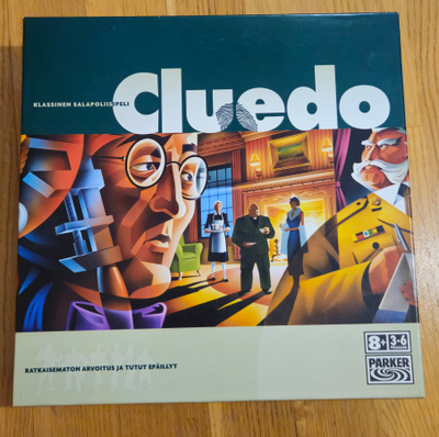 Cluedo lautapeli ( Hasbro Parker 2006 ) salapoliisipeli
