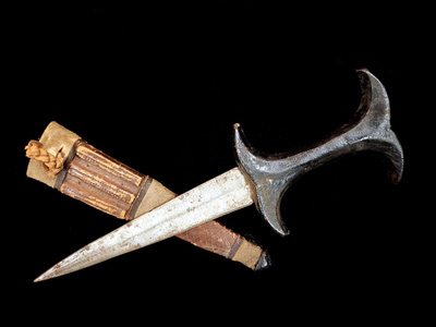 Telek-käsivarsitikari, Afar / Tuareg, 1800-l.