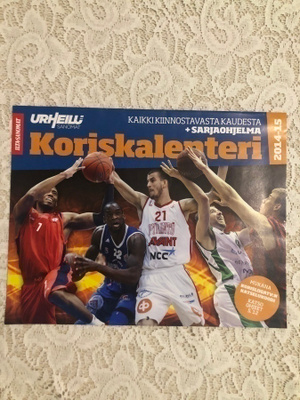 Koriskalenteri 2024-2015. Urheilusanomat.