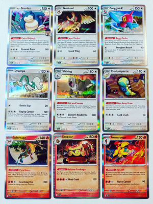 Pokemon Holo Rare kortteja 90 kpl