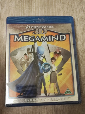 Megamind 3D BLU-RAY UUSI