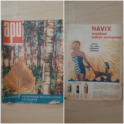 Apu lehti vuodelta 1960 numero 28