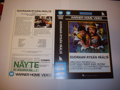 Vhs kansipaperi Fix - SUORAAN RYSÄN PÄÄLTÄ