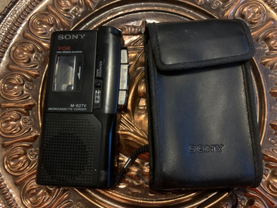 SONY M-627V MICRO-CASSETTE CORDER