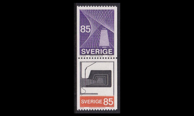 Ruotsi 864-5p1 ** Tekstiili- ja vaatetusteollisuus (1974)