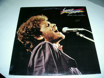 FRANCO SIMONE "GENTE CHE CONOSCO" -LP LEVY - uusi !