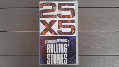 VHS: 25X5: The Continuing Adventures Of The Rolling Stones