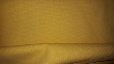 Keltainen canvas huonekalukangas 270x145cm
