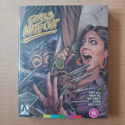 Girls Nite Out (UUSI, sliparilla, Arrow Films) UK Blu-ray