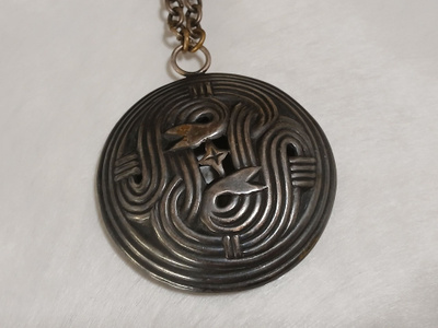 Vintage Kalevala Koru riipus viikinkiajalta