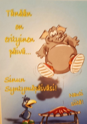 no 1 -  tänään on  erityinen päivä