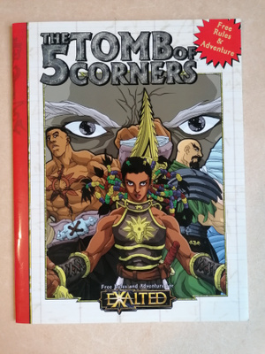 The TOMB of 5 Corners free rules and adventure for Exalted