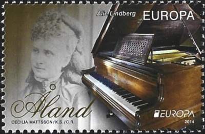 ÅL 2014  Musiikki-instrumentteja  Europa ** LaPe 382