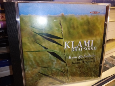 CD KLAMI RHAPSODIE -  KYMI SINFONIETTA ( SIS POSTIKULU)