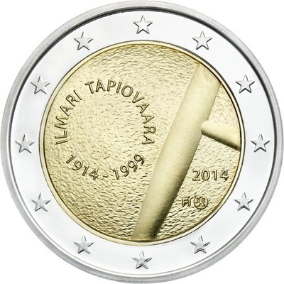 Suomi 2014 2 € Ilmari Tapiovaara UNC
