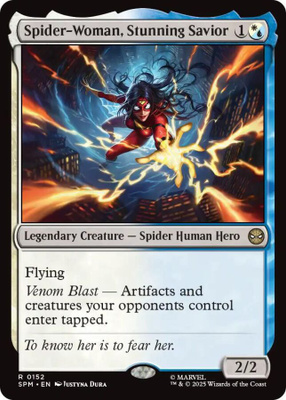 MtG Marvel's Spider-Man #152: Spider-Woman, Stunning Savior