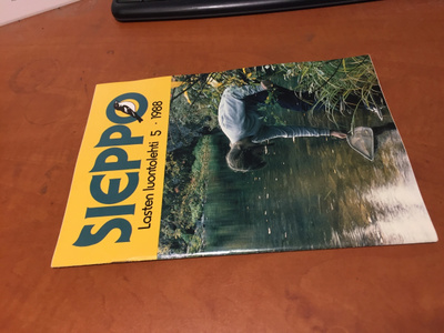 SIEPPO LASTEN LUONTOLEHTI 5/1988 HYVÄ