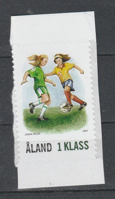 Ahvenanmaa v 2007 OMAKUVAPOSTIMERKKI , postituore