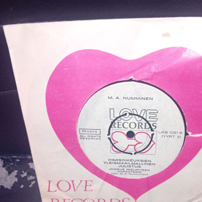 7"single M. A. Numminen Ihmisoikeuksien yleismaailmallinen j