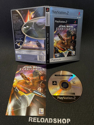 Star Wars Starfighter Platinum PS2 - CIB