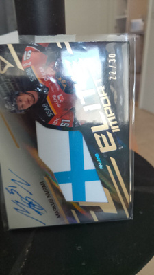 Ultra rare SHL Suomi lippu patch Nurmi!/30!
