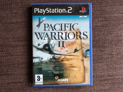 Pacific Warriors II: Dogfight! PS2 CIB