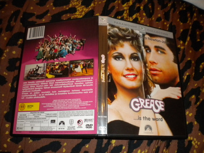 DVD - GREASE  .. is the world + songbook 1980 MINT-