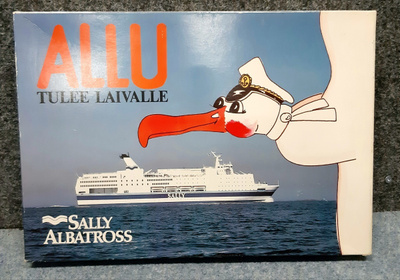 Silja Line Salli Albatrossi .Allu tulee laivalle lautapeli