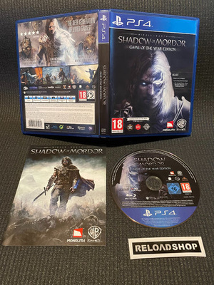 Middle Earth Shadow of Mordor - Game of the Year Edition PS4