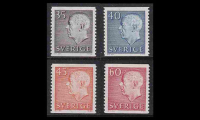 Ruotsi 521-4 ** Gustaf VI (1964)