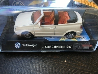 Volkswagen Golf Cabriolet -93 1/43 pienoismalli.