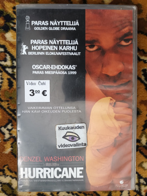 The Hurricane (1999) VHS