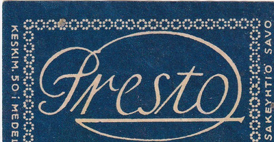 Presto, Osakeyhtiö Savo 5/3