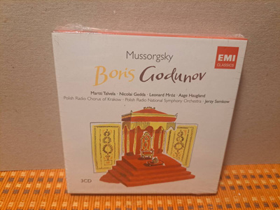 Mussorgsky:Boris Godunov-Martti Talvela,Semkow 3CD-Box(new)