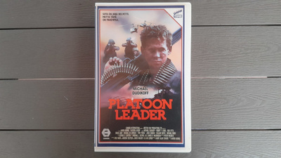VHS: Platoon Leader (Michael Dudikoff 1988)