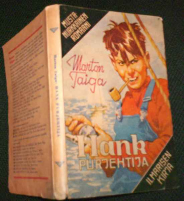 Marton Taiga: Hank purjehtija (1.painos 1946) Sis.pk:t
