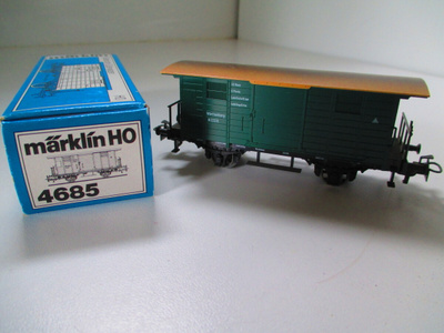 Märklin tavaravaunu
