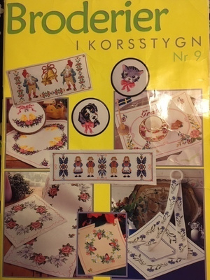 Ristipistomalleja Broderier i korsstygn 9