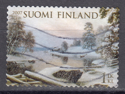 2007 Lape 1815 Talvimaisema Haminalahdelta